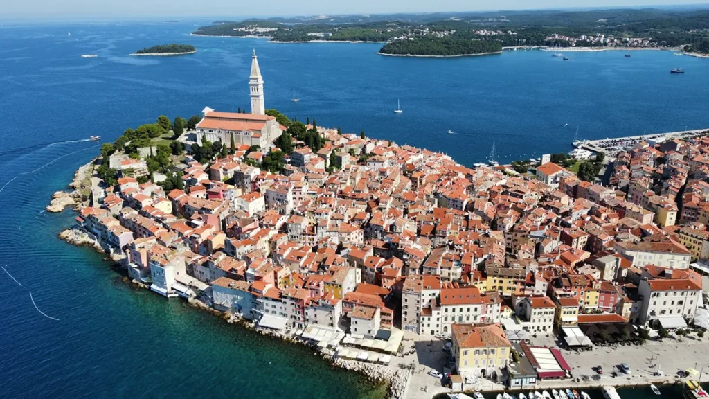 Holidays in Istria - Rovinj, Croatia.