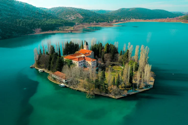 Island Visovac, National park Krka, Croatia. Photo by Hrvoje_Photography 🇭🇷 on Unsplash