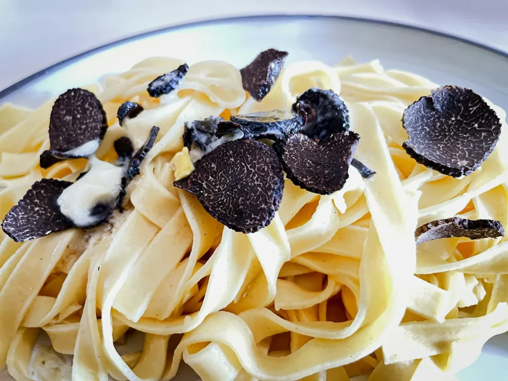 Cooking Classes and Food Tours in Croatia. Truffle pasta.