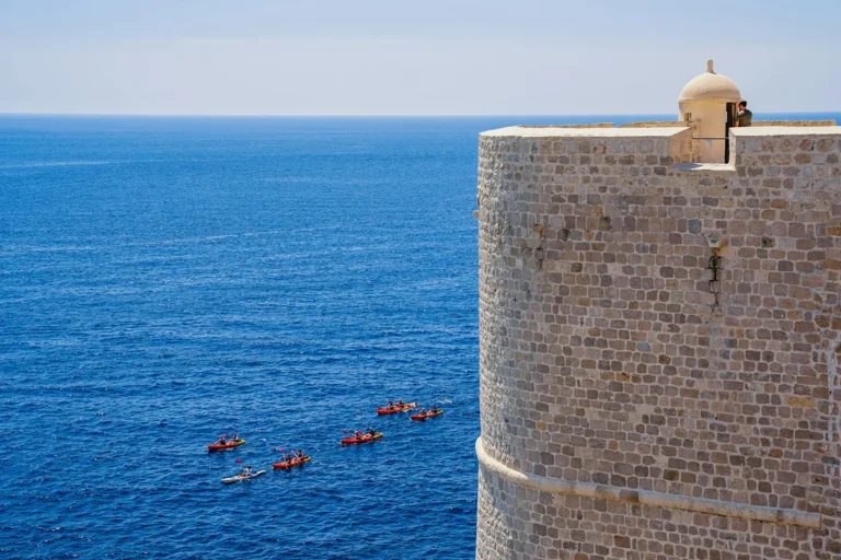 Croatia’s coastline is perfect for kayaking