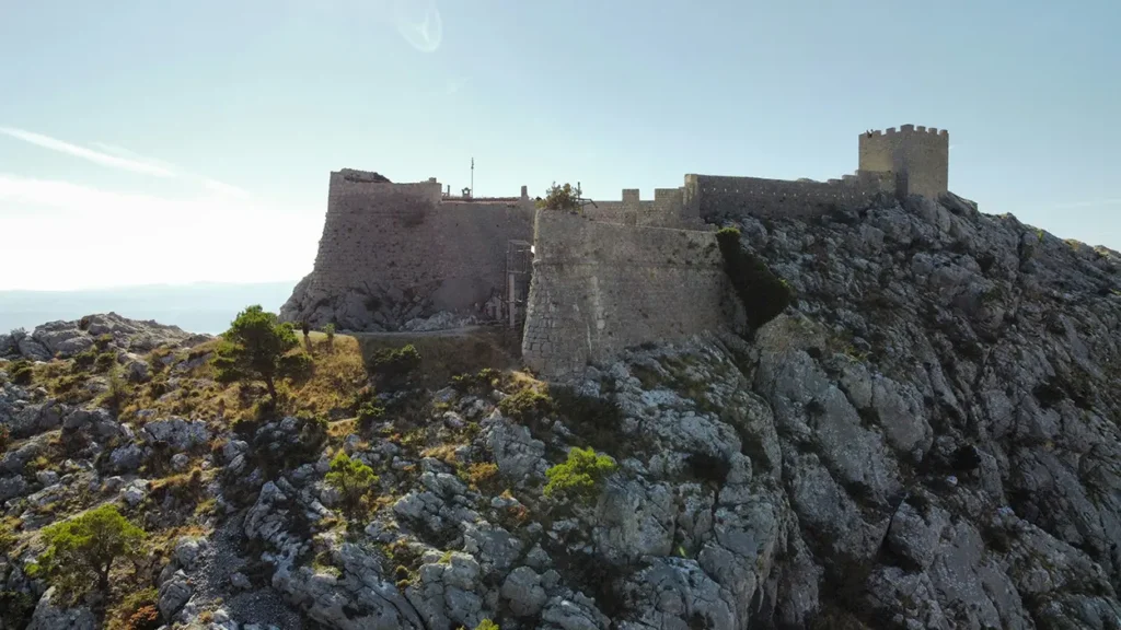 Soaring Through History: Thrilling Cetina Canyon Zipline Adventure in Omis