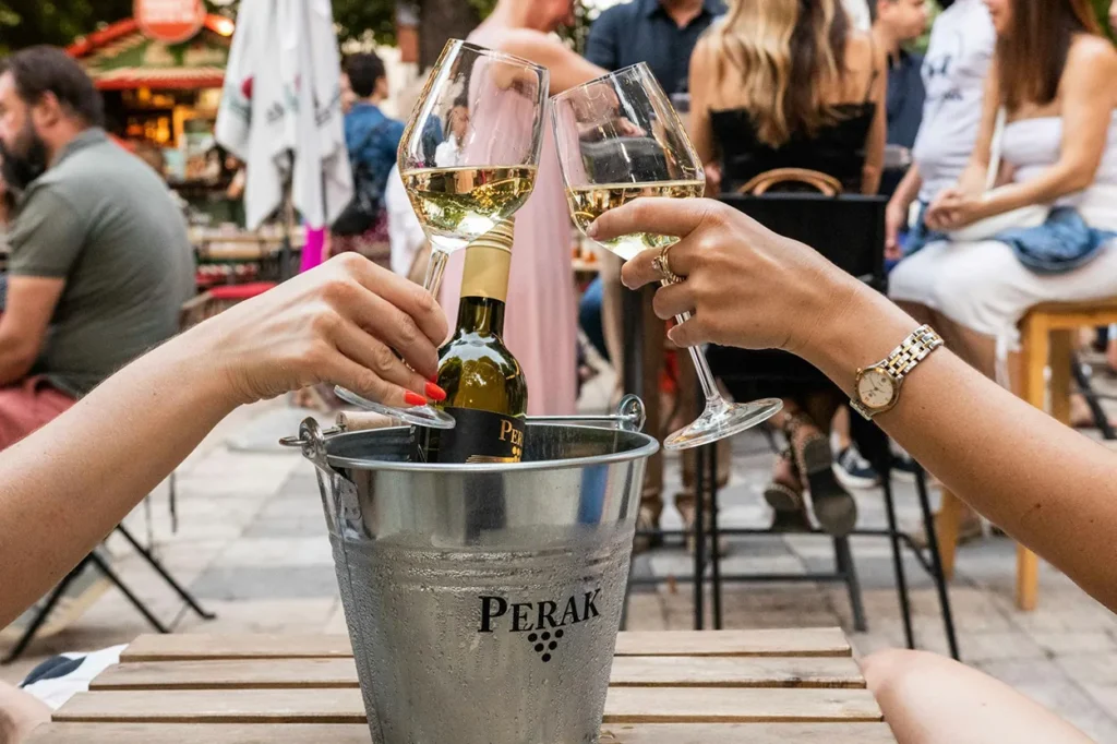 Croatian Wines and Olive Oils. Wine tasting, Vinarija Perak.